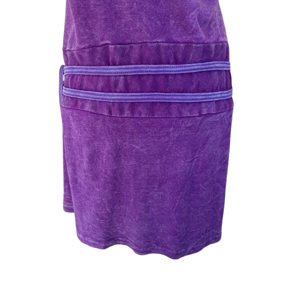 Karma Circle Tank Dress Medium Boho Patchwork Embroidery Hippie Festival Stretch - Picture 11 of 14